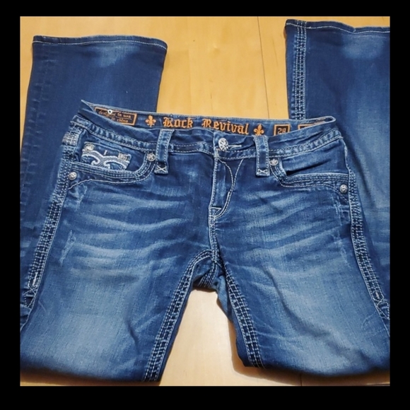 Rock Revival Denim - Rock Revival Women's Boot cut jeans sz28 nearly Perfect condition 👌 ❤️ 👖 ❤️